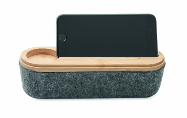 Logo trade promotional product photo of: RPET felt pencil case with lid
