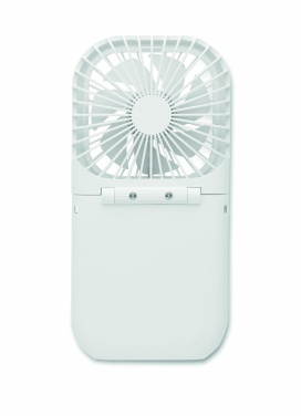 Logo trade promotional giveaway photo of: Portable foldable or desk fan