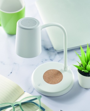 Logotrade promotional gift image of: Wireless charger, lamp speaker