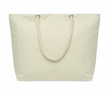 Logo trade advertising products image of: Beach cooler bag in cotton