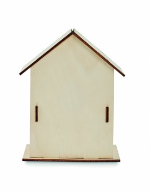Logo trade advertising products image of: DIY wooden bird house kit