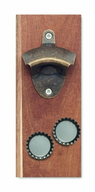Logo trade corporate gifts picture of: Wall mounted bottle opener