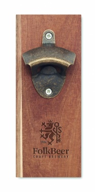 Logotrade promotional merchandise picture of: Wall mounted bottle opener