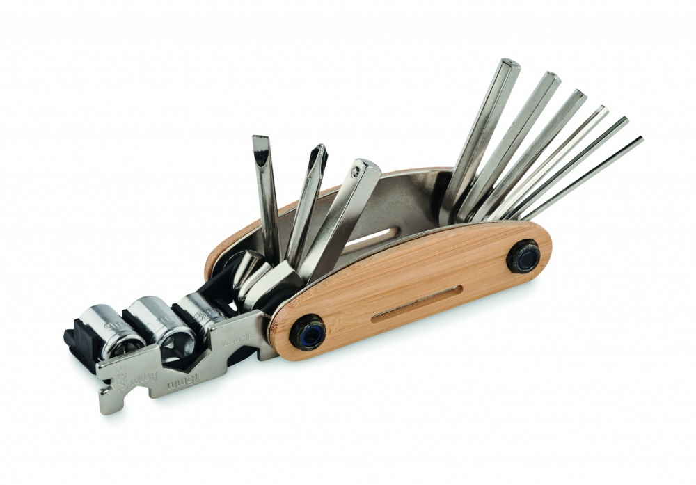 Logotrade promotional gift picture of: Multi tool pocket in bamboo