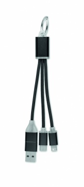 Logo trade promotional gifts picture of: 4 in 1 charging cable type C