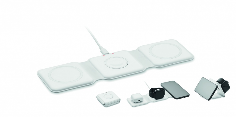 Logo trade promotional merchandise photo of: Foldable charging station