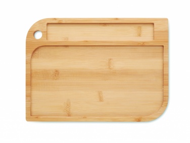 Logo trade promotional gifts image of: Meal plate in bamboo