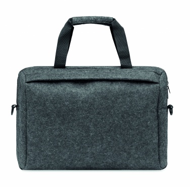 Logo trade advertising products picture of: 15 inch RPET felt laptop bag