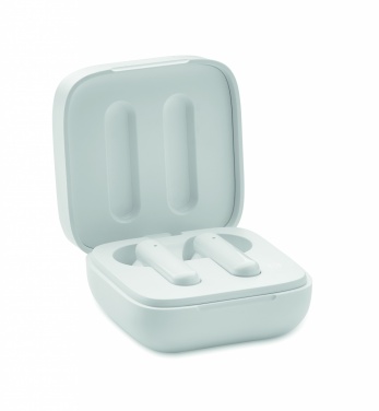 Logotrade advertising product picture of: TWS earbuds with solar charger