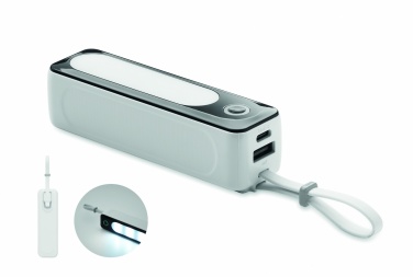 Logo trade promotional products image of: 5000 mAh power bank with COB