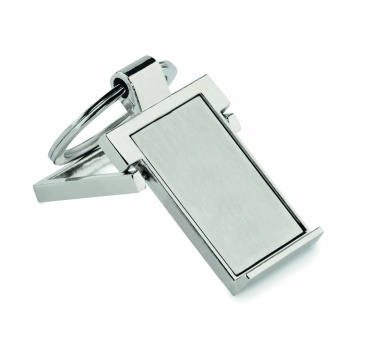 Logotrade advertising product picture of: Metal key ring phone stand Seinajoki