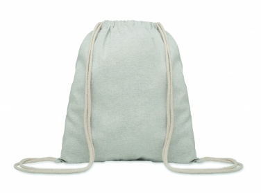 Logo trade promotional items image of: Recycled 140 gr/m² cotton bag