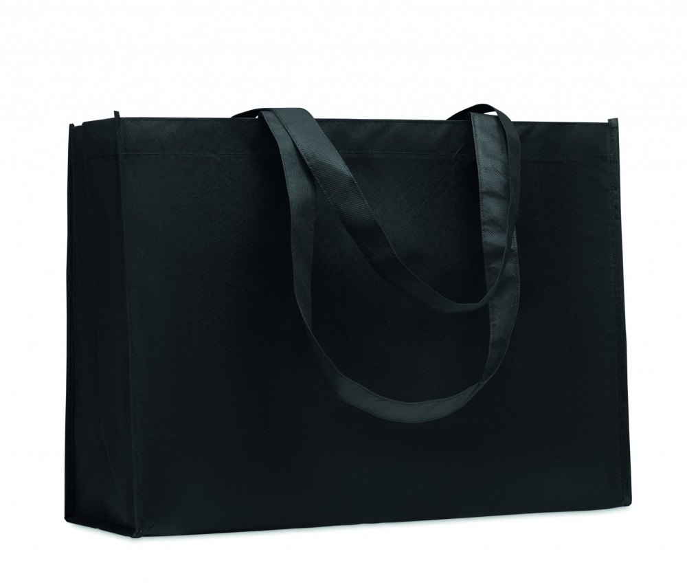 Logo trade promotional giveaways image of: RPET non-woven shopping bag