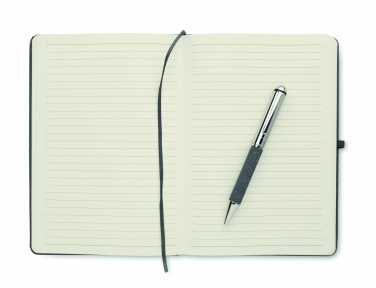 Logotrade promotional product picture of: Recycled leather notebook set
