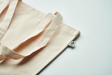 Logo trade promotional items image of: Organic cotton shopping bag