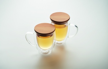 Logotrade promotional giveaway picture of: Double wall borosilicate mug