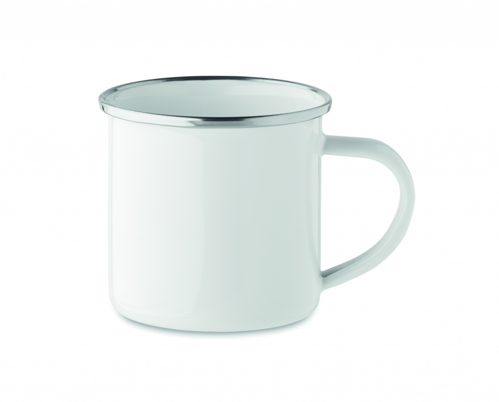Logo trade promotional item photo of: Enamel sublimation mug 200ml