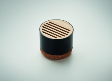Logotrade promotional gift image of: Cork and aluminium speaker
