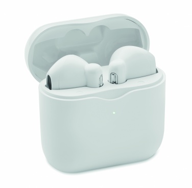 Logo trade promotional merchandise image of: TWS earbuds with charging base
