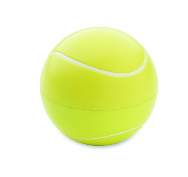 Logotrade advertising product image of: Lip balm in tennis ball shape
