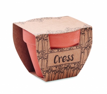 Logotrade promotional products photo of: Terracotta pot cress seeds