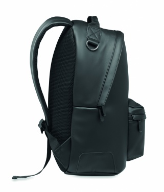 Logo trade promotional merchandise picture of: Laptop 15" soft PU backpack