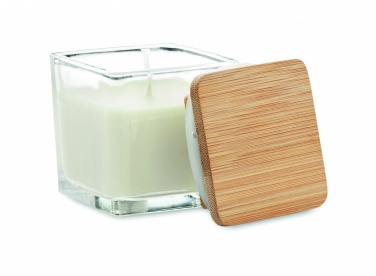 Logotrade promotional product picture of: Squared fragranced candle 50gr