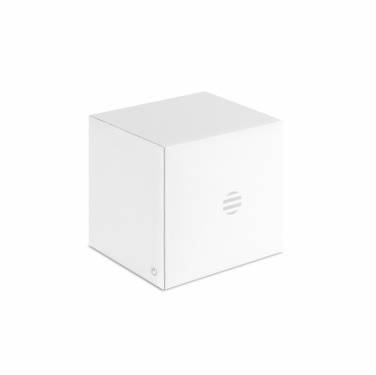 Logo trade promotional items image of: Squared fragranced candle 50gr
