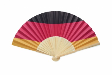 Logotrade promotional giveaway image of: Manual fan flag design