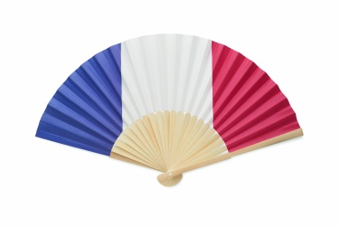 Logo trade advertising products image of: Manual fan flag design