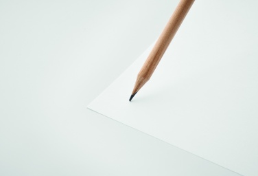 Logotrade promotional gift picture of: Natural pencil with eraser