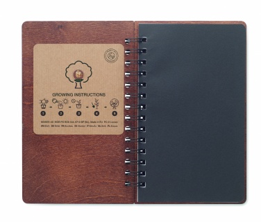 Logo trade promotional giveaway photo of: A5 Birch tree GROWBOOK™