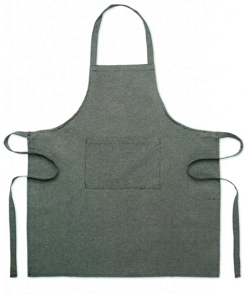 Logo trade promotional gifts image of: Recycled cotton Kitchen apron