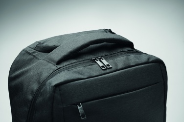 Logo trade promotional products image of: A portable backpack trolley with wheels, made of 600D RPET polyester