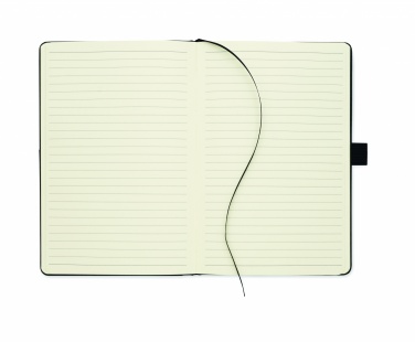 Logo trade promotional giveaways image of: A5 notebook PU front pocket