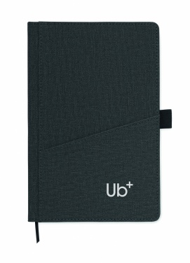 Logotrade business gift image of: A5 notebook PU front pocket
