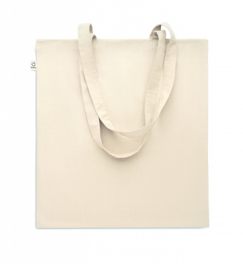 Logo trade business gifts image of: Recycled cotton shopping bag