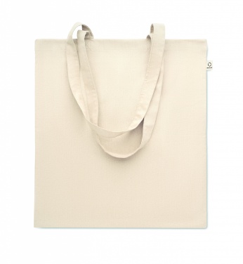 Logo trade promotional giveaways picture of: Recycled cotton shopping bag
