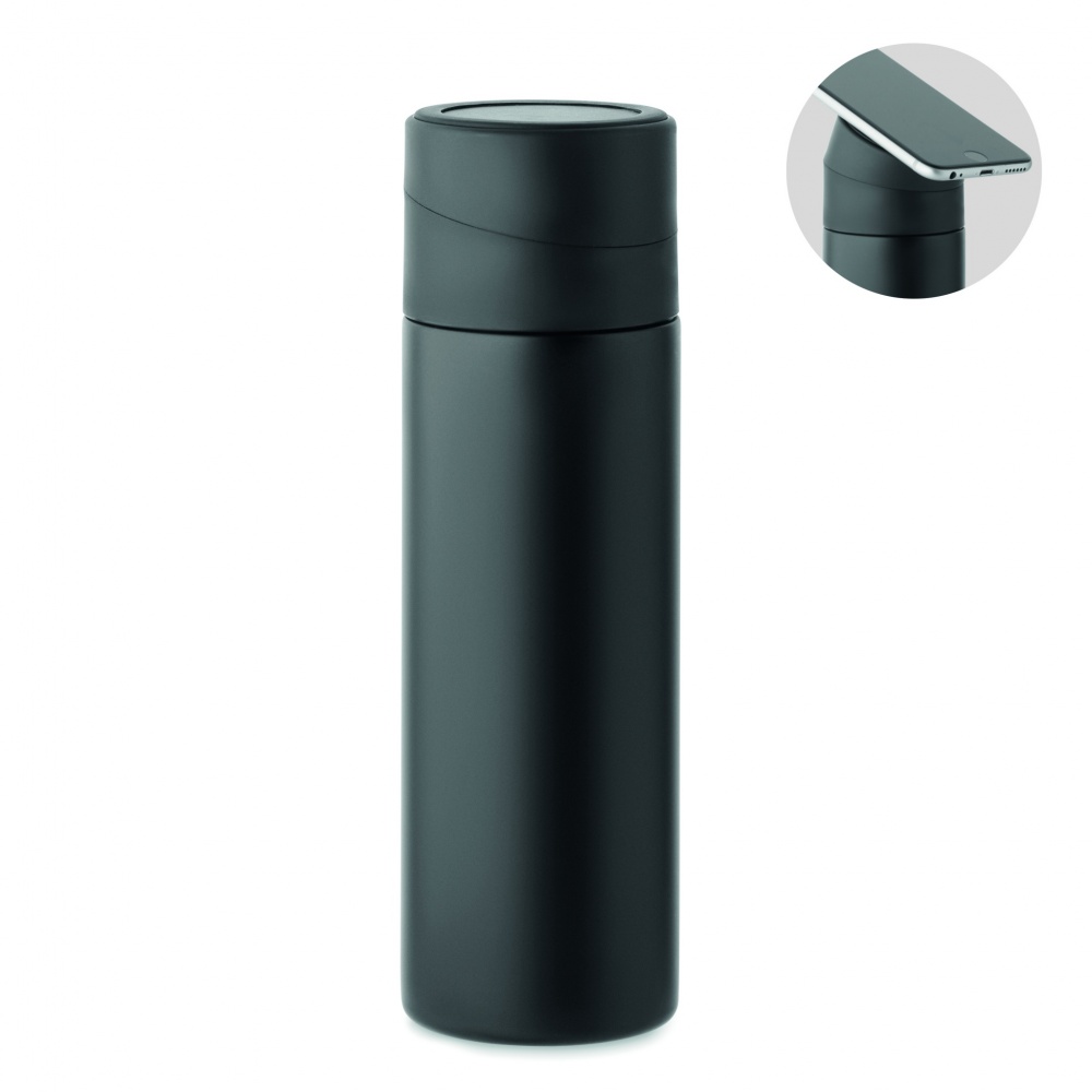 Logo trade corporate gifts picture of: Double wall bottle 420 ml.