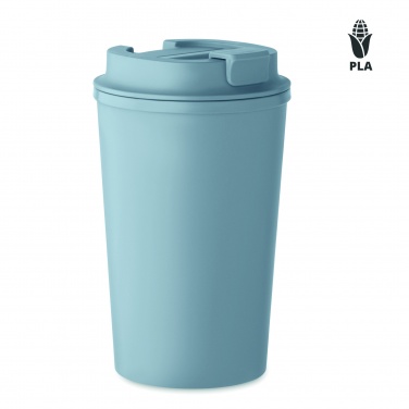 Logo trade promotional merchandise photo of: PLA double wall tumbler 350 ml