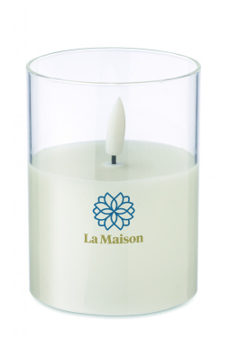 Logotrade promotional items photo of: LED wax candle in glass holder
