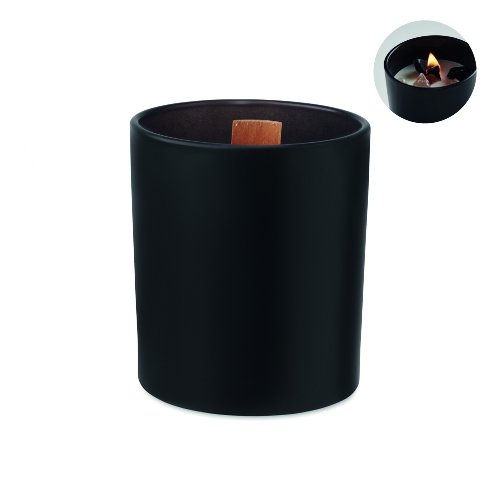 Logotrade promotional merchandise photo of: Plant based wax candle 200 gr
