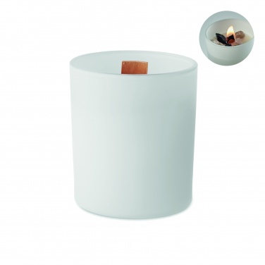 Logotrade corporate gift image of: Plant based wax candle 200 gr