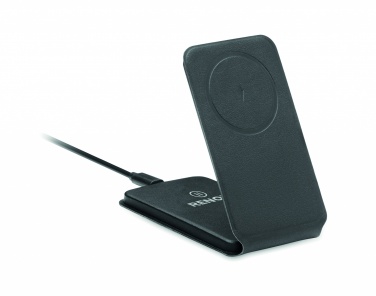 Logo trade promotional merchandise photo of: Foldable magnetic charger 15W