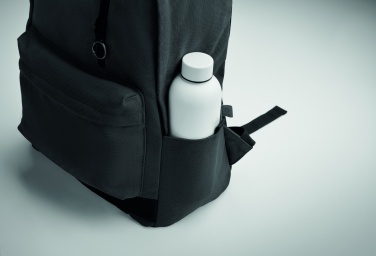 Logotrade promotional gifts photo of: A 15-inch laptop backpack made of recycled pre-consumer cotton with customizable printing