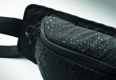 Logo trade business gifts image of: Hiking waist bag in 420D nylon