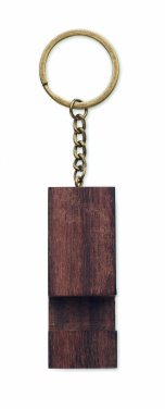 Logo trade promotional merchandise image of: Key ring with phone stand Hyvinkää