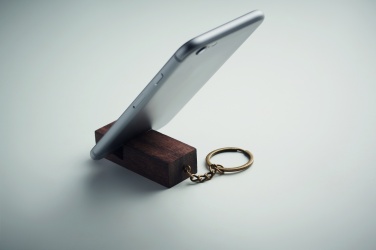 Logo trade promotional items picture of: Key ring with phone stand Hyvinkää