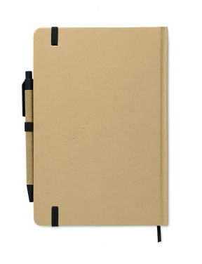 Logo trade promotional product photo of: Caratil A5 notebook in recycled carton