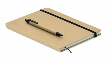 Logotrade promotional merchandise photo of: Caratil A5 notebook in recycled carton